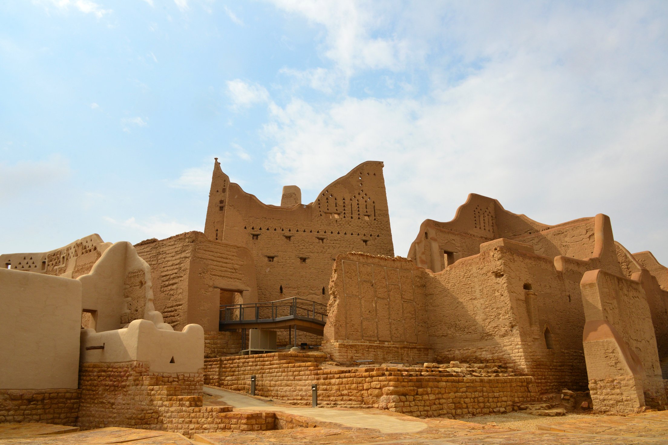 Salwa Palace, Ad Diriyah, At-Turaif District, UNESCO World Heritage Site, Riyadh, Saudi Arabia